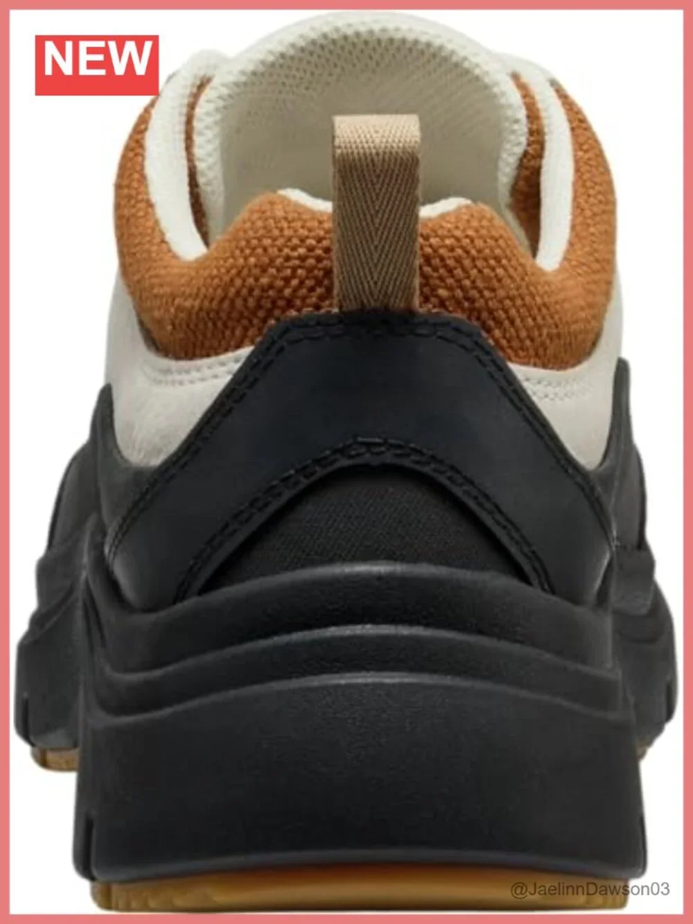 Leather Platform Loafers Slip Resistant Hiking Shoes